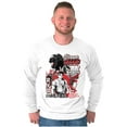 thumbnail image 4 of Kanji Street Fighter Dream Big Ryu Men's Big & Tall Long Sleeve Graphic Tee Brisco Brands 3X, 4 of 5