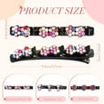 thumbnail image 2 of 36 Pcs Crystal Stone Braided Hair Clips Satin Fabric Hairpin Triple Duckbill Rhinestones Clips for Hair with 3 Small Clips Multi Clip Hair Barrette for Women Girls Styling Sectioning, 3 Styles, 2 of 5