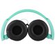 thumbnail image 2 of Auriculares con sonido estereoscópico envolvente 3D con cable, auriculares plegables para música, auriculares verdes, 2 of 8