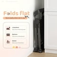 thumbnail image 6 of Ktaxon 6-in-1 Convertible Baby High Chair, Foldable Space Saver Highchair with Kitchen Standing Tower, Booster Seat for Toddlers 6M-5Y, Dark Grey, 6 of 9