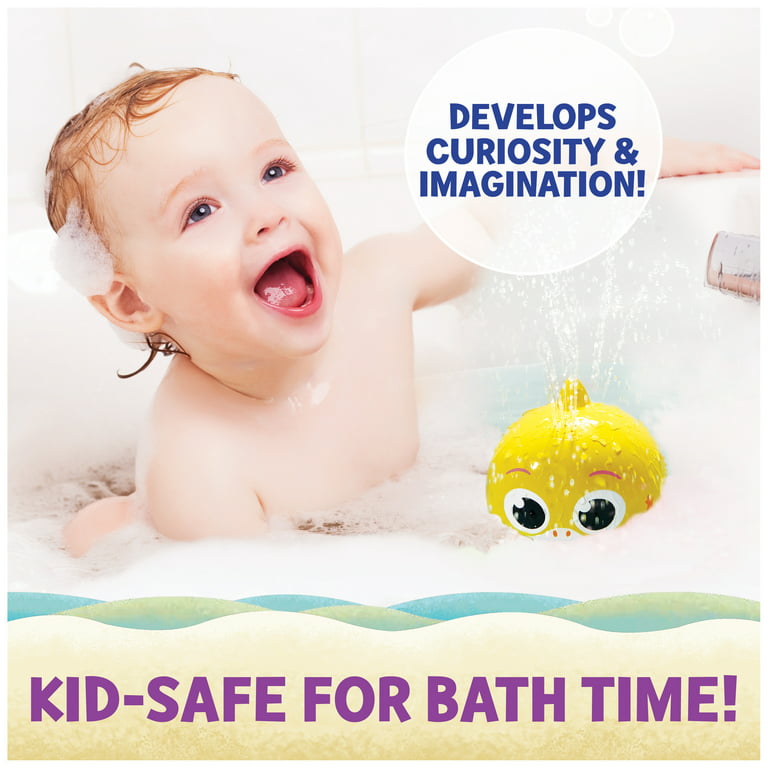 Hot Bee Baby Bath Toy Toddler Water Spray Shower Head, Bathtub Water Pump  Cartoon Elephant Bath Toys for Infants Kids, Pink
