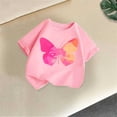 thumbnail image 5 of NAISIBABY Girls Graphic T-Shirt Size 10, Short Sleeve Crewneck Cotton Soft Kids Summer Fashion Tee Pink, 5 of 7