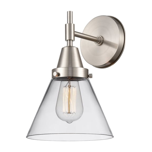 Innovations 447-1W-SN-G42-LED Caden 1 Light 9 inch Sconce, Satin Nickel