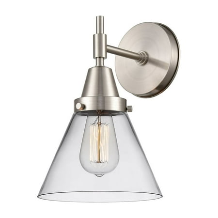

Innovations 447-1W-SN-G42 Caden 1 Light 9 inch Sconce Satin Nickel