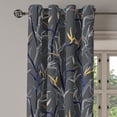 thumbnail image 3 of Ambesonne Grommet Curtain, , 50"x108", Purpleblue Apricot, 3 of 5