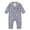 Weathervane Migration, variant on by Gerber Neutral Pajama Romper with Pocket, Sizes 0/3 Months - 18 Months