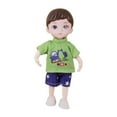 thumbnail image 3 of Muñeca masculina CUTICAT Muñecas Figuras de acción 16 cm Muñeca BJD de vinilo, 3 of 8