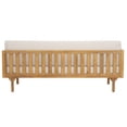 thumbnail image 5 of Safavieh Wood Traditional Outdoor Daybed, Oak/Cream, 5 of 11