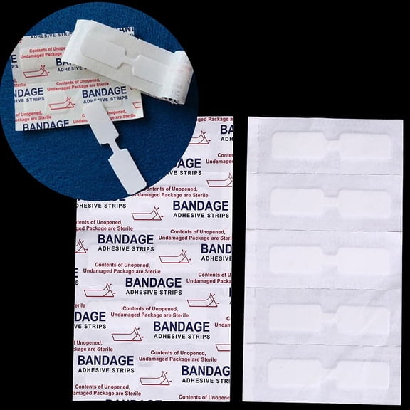 QARUN 10pc Waterproof Band Aid Butterfly Adhesive Wound Closure Emergency Kit Bandages