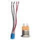 thumbnail image 2 of Empuje El Interruptor De Botón De Metal De Cabeza Plana Del Interruptor De Botón De 22 Mm AC250V 20A Con Zócalo De 4 Pines, 2 of 7