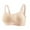 Beige, variant on Abomasnow Women's Plus Size Wireless Bra Full Coverage Lightly Lined T Shirt Bras Bras Push Up Seamless Bralettes Scalloped Comfort Everyday Bras