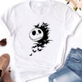 thumbnail image 5 of Disney-Camiseta con estampado de Jack Sally para mujer, camiseta informal de manga corta, ropa de primavera y verano, 5 of 5