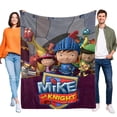 thumbnail image 1 of Mike el Caballero anti-pilling, suave, ligera, esponjosa y acogedora de lujo para hogar y cocina – Perfecta para niños y adultos,120x150cm, 1 of 6