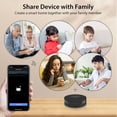 thumbnail image 4 of Controlador Remoto WiFi, Voz Manos Libres 360 Cobertura Completa Control Remoto Universal Por Infrarrojos DC 5V 1A Para Interruptor De Luz Puerta De Persiana Enrollable, 4 of 7