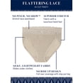 thumbnail image 2 of Vanity Fair Womens Flattering Lace Hi-Cut Brief, 9, Toasted Coconut, 2 of 2