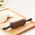 thumbnail image 2 of Clearance! Dough Tool Wooden Plastic Pin Kitchen Rolling Non-Stick Silicone Roller Kitchen，Dining Bar, 2 of 7