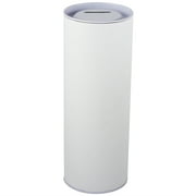 MCB Blank Paper Tube Coin Collection Boxes - Ticket Box - Tip Container (6.5"Case Of 90 Tubes)