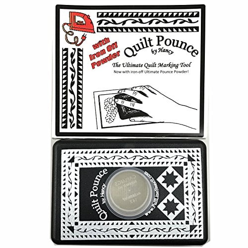 Hancy Ultimate Quilt Pounce Pad W/Chalk Powder2oz White