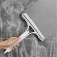 thumbnail image 3 of 2-in-1 Glass Cleaning Tool, Household Window Wiper Scraper with Soft Rubber Sponge, Multi-Functional Cleaning Tool for Mirrors, Tiles, Shower Glass, and More, 3 of 6