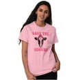 thumbnail image 5 of Breast Cancer Awareness Save Udders Women's Graphic T Shirt Tees Brisco Brands L, 5 of 6