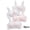 4pcs, variant on LYMAYTER Teens Girls Seamless Sports Bra 12-15 Training Top Lightweight Comfort‌ M-4XL