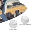 thumbnail image 3 of Fotbe Colorful Cow Pasture Funda de Almohada Decorativa Estilo Occidental, Lujo en Algodón, Fundas para Almohadas King, Cojín Estampado para Decoración del Hogar-16"x24", 3 of 6