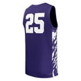 thumbnail image 3 of Men's Nike #25 Purple Kansas State Wildcats Replica Basketball Jersey, 3 of 3