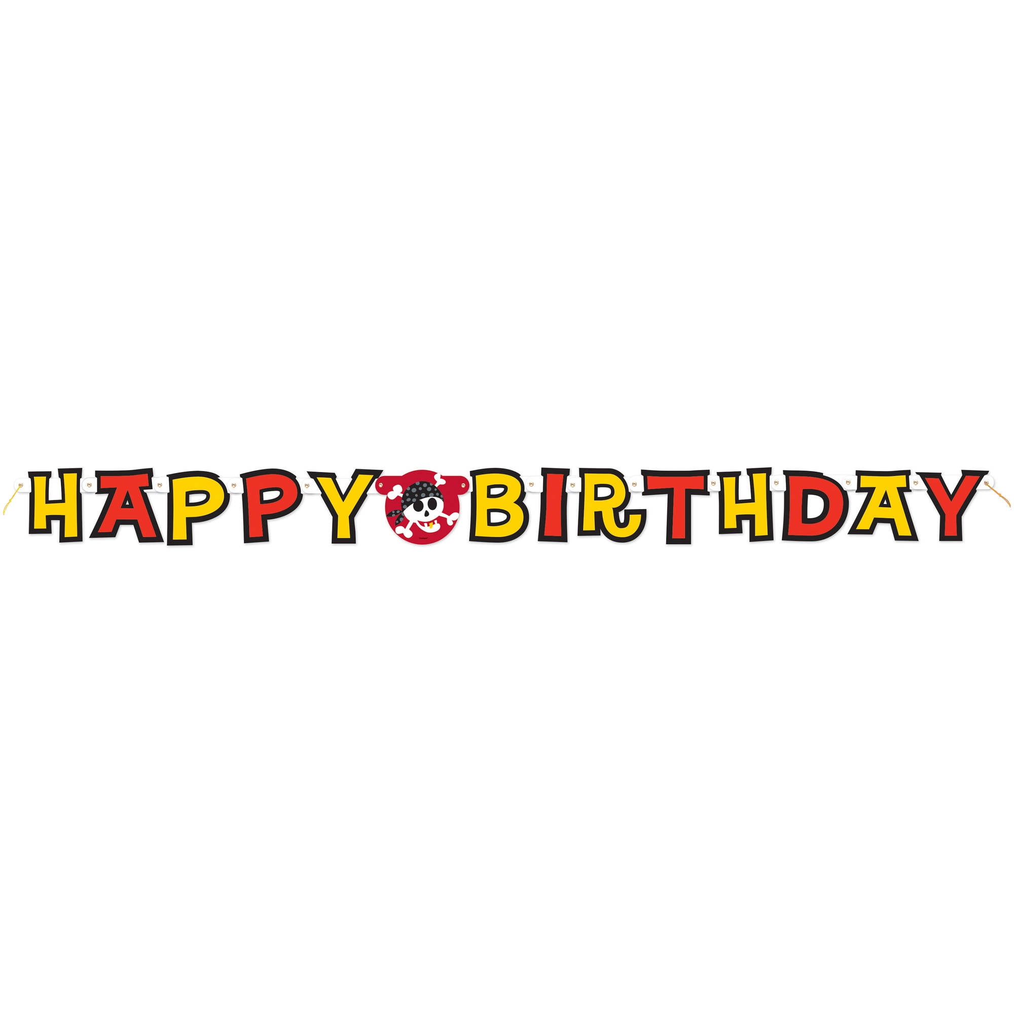 Dinosaur Themed Jointed Birthday Banner 5.5 feet by Creative Converting Wal-mart Inc.