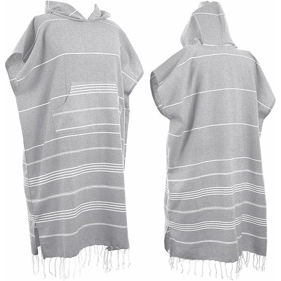 Ruiboury Change Towel Cape And Practical Towel For Surfing And Swimming Sauna Surf Cape Change Towel pale yellow