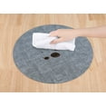 thumbnail image 3 of Unique Bargains Kitchen Placemats Washable Table Mat Wipeable Placemats Blue 13x13in, 3 of 7
