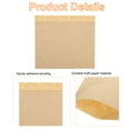 thumbnail image 3 of Uxcell 100Pcs Bolsas de Papel Kraft para Sándwich, 6.5 x 5.9 Pulgadas, Bolsa de Galletas a Prueba de Grasa, Marrón, 3 of 6