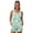 Daisy Floral Print, variant on Vintage Floral Vine Print Women's Tankini Shorts Set for Outdoor, Women's Athletic Tank Top Shorts Set Removable Bra Pads with Pockets