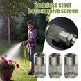 thumbnail image 4 of Steel Hose Inlet Strainer,Garden Hose Pump Inlet Sprayer Filter, Screen Suction Water Strainers for Wire Mesh,Hose, 4 of 8