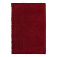 thumbnail image 3 of Unique Loom Solid Shag Collection Area Rug (6' 1" x 9' Rectangle Cherry Red), 3 of 7