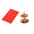 thumbnail image 1 of Lekue Red Mini Madeleines Mould, 1 of 3