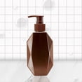 thumbnail image 3 of Dream Lifestyle Soap Dispenser, Refillable Hand Soap Dispenser Bottle for Liquid Lotion Shower Gel Detergent, Rhombus Design Shampoo Pump Bottle for Hotel Kitchen Bathroom Home Travel 500ml, 3 of 5