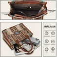 thumbnail image 2 of Jia Store Women's Bohemian Convertible Handbag - 3-in-1 Tote, Shoulder & Crossbody Bag with Removable Strap, 2 of 7