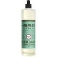 thumbnail image 2 of Mrs. Meyer's Liquid Dish Soap, Biodegradable Formula, Basil, 16 fl. oz - Pack of 6, 2 of 6
