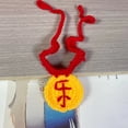thumbnail image 1 of Langgg Collier pour Chat, Collier Tissé pour Animaux, Corde Rouge Nœud Chinois, 1 of 1