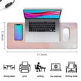 thumbnail image 2 of Inspirational Pink Mouse Pad for a Positive Workspace - Large 31.5x11.8in Desk Mat & Keyboard Pad, Laptop Protector - Ideal Cute Pink Desk Accessories, 2 of 7