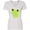 AA-White, variant on Inktastic Cute Frog, Little Frog, Baby Frog, Green Frog Women's V-Neck T-Shirt