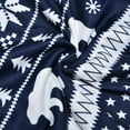 thumbnail image 6 of Mrzhqd Family Christmas Pajamas Matching Sets Dog Christmas Clothes Leisure Soft Comfortable Dog Clothes,Blue,Size L, 6 of 6