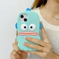 thumbnail image 5 of For iPhone 13 Pro Max/13 Pro/13 Phone case，Shockproof Cute 3D Blue hangyodon Soft TPU Case Cover, 5 of 5