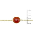 thumbnail image 2 of Everly Women's Carnelian 22k Yellow Gold Plated Necklace, 2 of 6