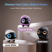 Enabot EBO Air 2 Plus FamilyBot with 3K Resolution, AI Assistant, 2-Way Video, Smart Patrol, 32-GB SD Card, Charging Dock, AC Adapter (Lunar White)