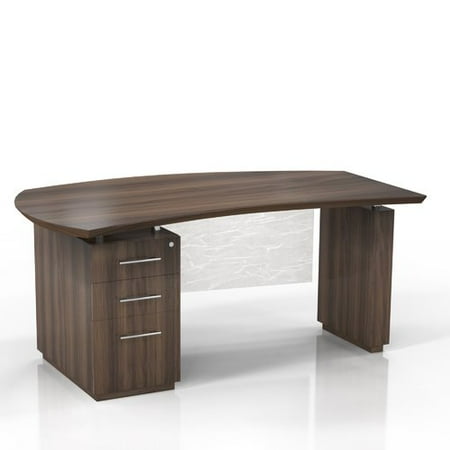 Mayline Group Sterling Peninsula Desk Walmart Com Walmart Com