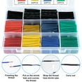 thumbnail image 4 of 328/530pcs Heat Shrink Tubing Kit 2 1 Electrical Insulation Wire Heat Shrink Tube Kit Colorful Heat Shrink Tubing Assortment Electronic Cable Sleeve Set for DIY Daily Repair, 4 of 7