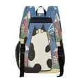 thumbnail image 2 of Iauyy Clear Backpack Heavy Duty PVC Transparent Backpack for College Workplace, The Body Of A Cat, 2 of 8