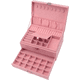 thumbnail image 3 of Estuche Y Caja de Joyería Malubero multifuncional rosa, 3 of 3