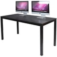 thumbnail image 2 of SOGES 63 inches Gaming Desk Writing Desk Workstation Office Desk Computer Desk Black, 2 of 6